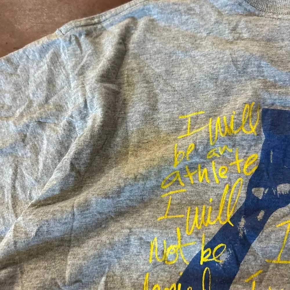 Vintage 90s Nike Basketball Gray NBA Hoops T-shirt Thrashed
